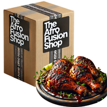 Load image into Gallery viewer, Jerk Chicken Dark Meat w/ Rice &amp; Peas Ingredient Box